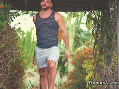 アナル, フェラチオ, ゲイ, 手コキする, シゴき, 筋肉, フェラする, タトゥー