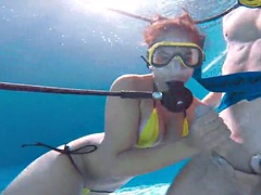 Polina Rucheyok gets fucked hard underwater