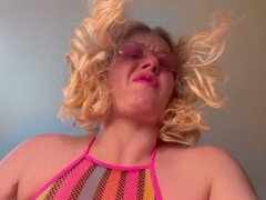 BBW Putarankahotmilf sits on a dirty freak's face for face piss and cervix deep-throating JOI