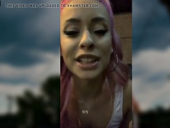 Rubia, Dominacion femenina, Tacones, Látex, Fumando, Camara web