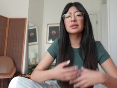 Leie, Grosse titten, Vollbusig, Brille, Mexikanisch, Natürlich, Orgasmus, Pov