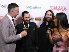 Pornhub on the Red Carpet with Asa Akira and Keiran Lee