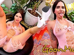 Grote mammen, Bruinharig, Rondborstig, Hd, Olie, Gezichtspunt, Alleen, Zuigen