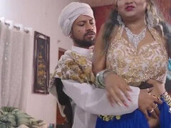 デカパイ, フェラチオ, カップル, 巨大, インド人, キス, 乳首, ポンプ