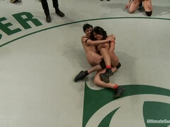 Round 2 of January's Live match:The Dragon is humiliated, sexually destroyed, cums on the mat!!