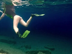 Anaal, Voeten, Nudist, Slipje, Gezichtspunt, Openbaar, Realiteit, Onderwater