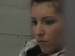 Jailed Mama - in fetish lesbian cosplay sex scene from prison