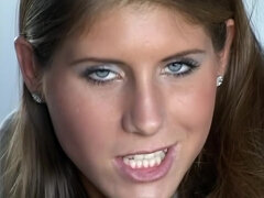 Audition, Brunette brune, Éjaculation interne, Tir de sperme, Doigter, Pov, Chatte, Adolescente