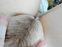 お尻, デカ尻, デカパイ, 巨乳な, 自然山雀, 乳首, 一人, オッパイの