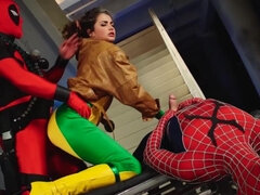 Derrick Pierce and Xander Corvus are banging Allie Haze