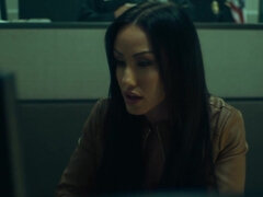 Nicole Kitt's Dark Power in a Uniform Scene