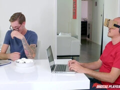 デカチン, ブロンド, フェラチオ, 巨乳な, 浮気する, イマラチオ, 自然山雀