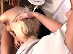 素人, ブロンド, デンマーク人, お婆さん, ハードコア, 熟年, 妻