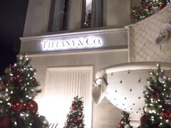 Grote mammen, Zwart, Reusachtig, Tieten likken, Bekijker