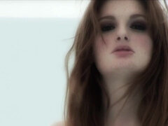 Grote lul, Pijpbeurt, Sperma shot, Dominatie, Sperma in gezicht, Fetisj, Latex, Geschoren