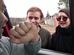 Grote lul, Pijpbeurt, Fetisj, Handbeurt, Hardcore, Masturbatie, Rijpe lesbienne, Roodharige vrouw