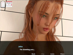 3d, Ванна, Пальцем, Рыжие