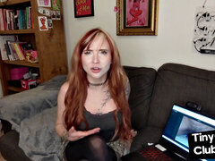 Real amateur making fun of lad