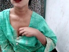 Papi, Indisch, Mutti, Zierlich, Muschi, Stiefmutter, Strümpfe, Taboo