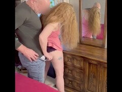 Enthousiasteling, Pijpbeurt, Likken, Moeder die ik wil neuken, Tepels, Kut duiken, Roodharige vrouw