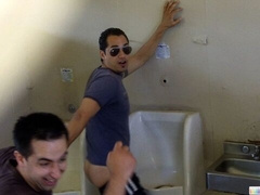 Jean Valjean and Steve Maye in a prank porn video