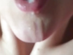 cuming on sissy mouth