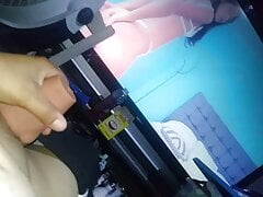 Sexy latina dancing and I are very horny!