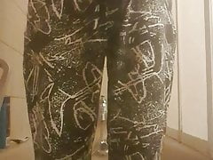 wetting jogging pants