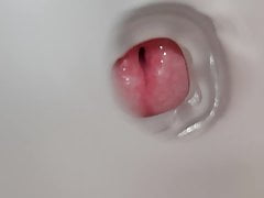 cum inside fleshlight inside view