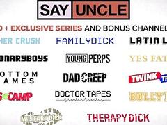 Family Dick - Dirty Old Dude Convinces His Teen Step Nephew And Fills His Juicy Asshole With Cum