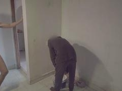 Honey guy Flashes dick to worker