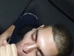 Buddy blows me and I unload all over his face