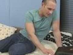 Jack Jefferson is stroking to blow a huge load all over