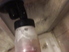 Fleshlight shower cum