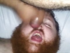 Bear Facial #13 - Mixed uncut top bear suck, fuck & facial