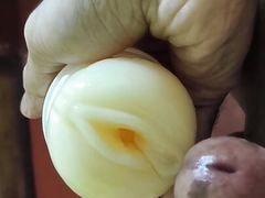 Finally My Dick Meet Pocket Pussy After Its Brocken