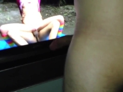 An Evening in an Adult Bookstore Arcade Video Booth