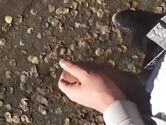 public park jerking