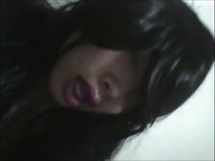 Sissy Asian Jerking Off Like Crazy