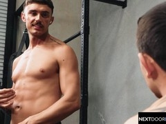 Tatted Hunk Barebacks Jock