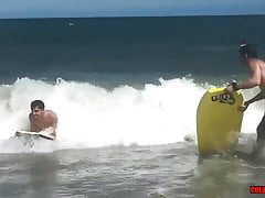 Intense fuck by the sea