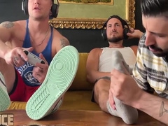 Colt Spence And Derek Allen - And Buddy Derek Get After Gym Service Session From Nick Charms 6 Min