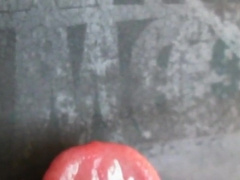 Beautiful cum flow swallowed up close 2