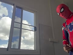 Spiderman work from home.