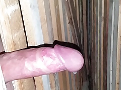 no Hand cumshot , big cum
