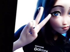 Cum tribute Samsung Girl