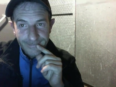 A day on a London market, a dude is eyeing me fap off and he fondle my nuts