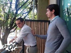 TWINKPOP - Adrian Andres Bangs Lucca In Missionary Position, Then Blows A Creamy Load On Him
