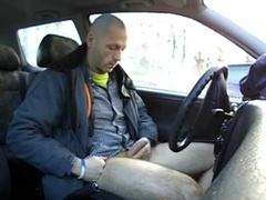 Wanking in the Car 3