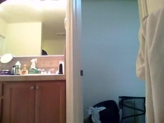 Bi Boy Wearing thong Fucks Dildo and Dances